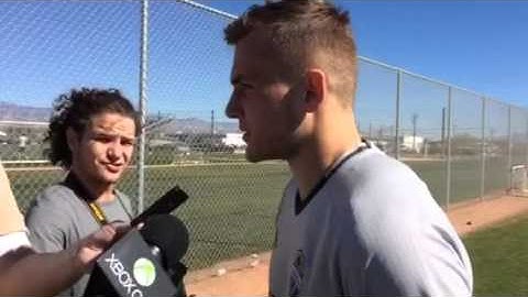 Jordan Morris after first training with Seattle Sounders
