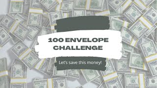 100 ENVELOPE SAVINGS CHALLENGE | SAVINGS CHALLENGE CASH STUFFING | SAVE OVER $5000 IN A YEAR