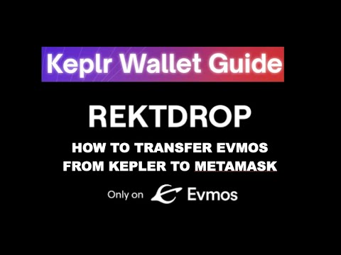 Evmos Airdrop | How to transfer EVMOS from Kepler Wallet to MetaMask | How to Sell Evmos from Kepler