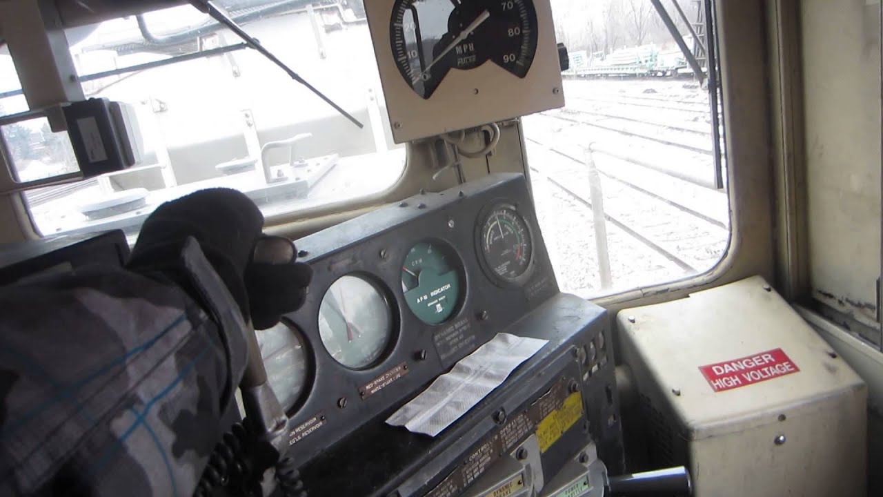 (HD)K4LA Horn on Union Pacific GP60