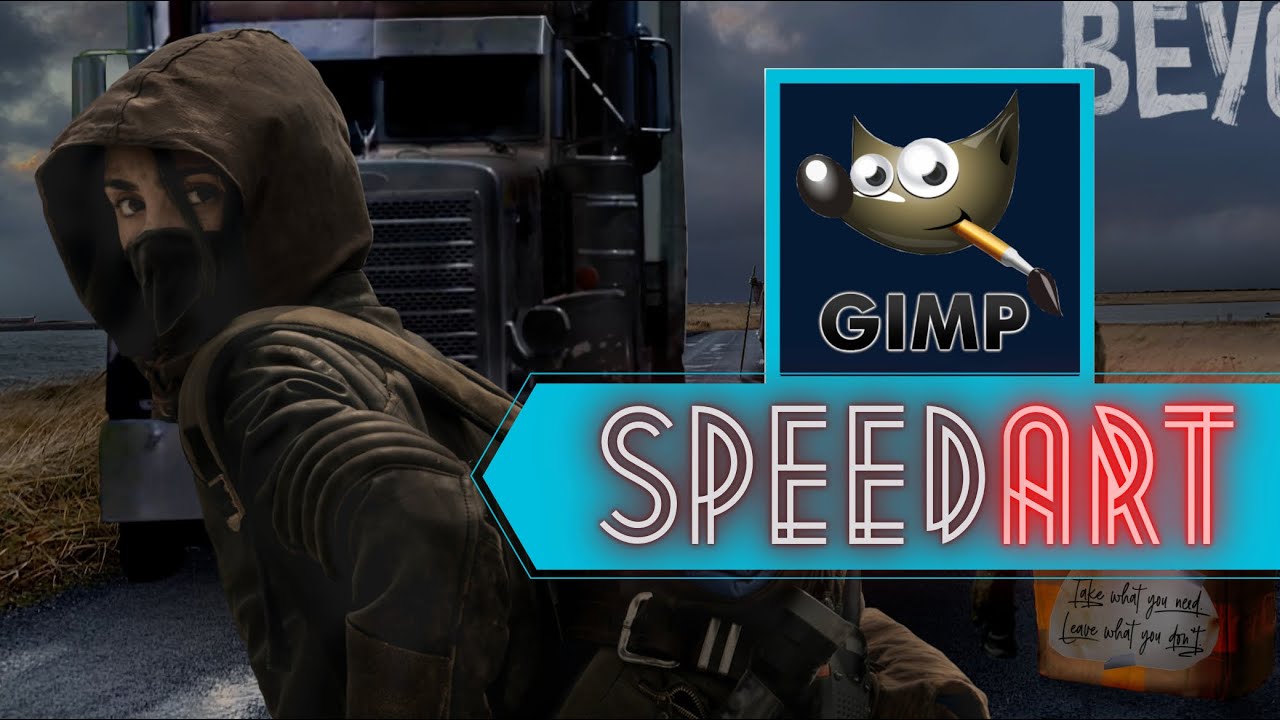 Gimp | Speed Art (WORLD BEYOND HOPE)