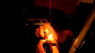 Huge bong rip with people watching