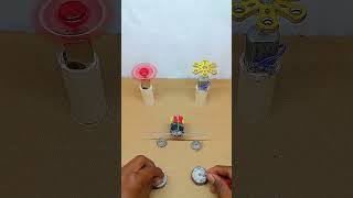 Simple Belt Drive Mechanism Using a DC Motor #shorts