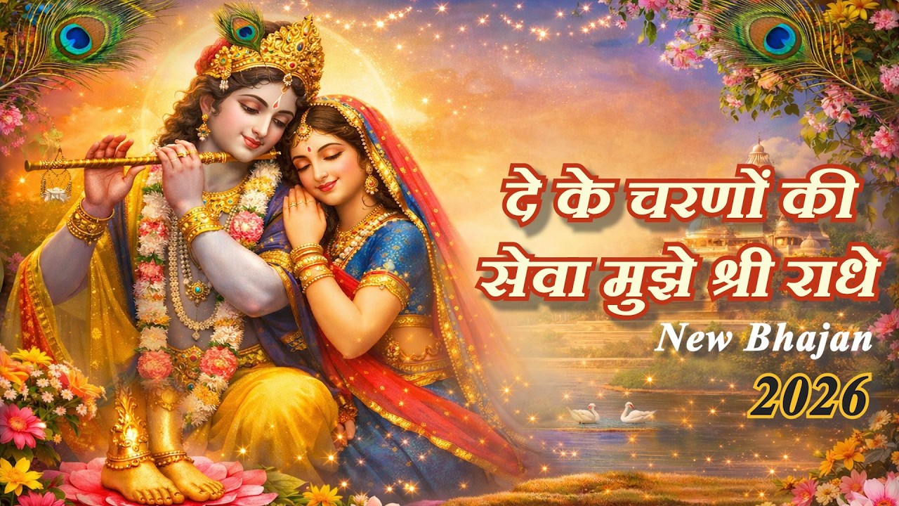 दे के चरणों की सेवा मुझे श्री राधे | New Radha Bhajan 2026 | Vaikunth Vibes #trending #love #bhajan