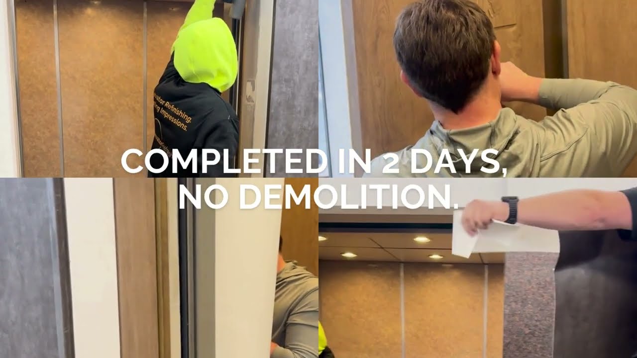Elevator Remodel Modernization | Elevator Cab Interior Renovation Without Replacement 60-80% Savings
