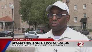 DPS board motion to pup supt. on paid leave during investigation fails