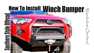 How To Install Slimline Steel Front Bumper on 5th Gen 4Runner