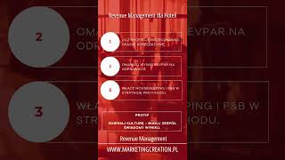 Szkolenie zespołu Revenue w Hotelu - REVENUE I SPRZEDAŻ W HOTELU #hotel #shorts
