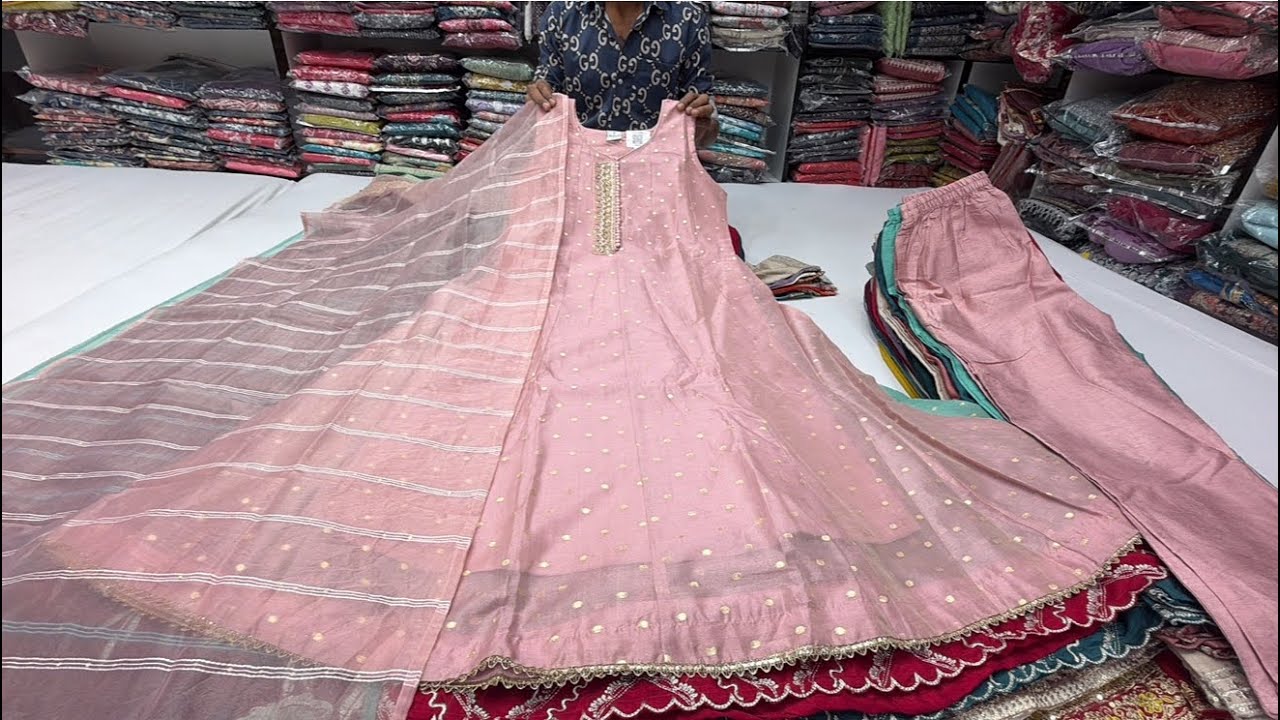 chickpet Bangalore wholesale designer kurti sets || Single piece courier available