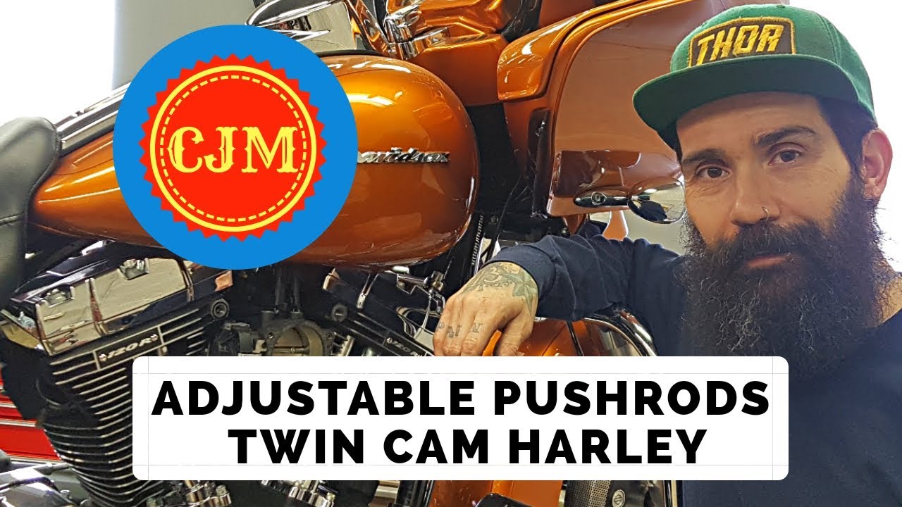 Adjustable Pushrods for Harley Twin Cam YouTube