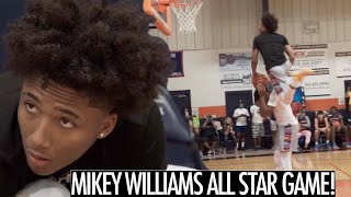 MIKEY WILLIAMS DUNK CONTEST + CATCHES BODY OVER DEFENDER IN ALL STAR GAME!