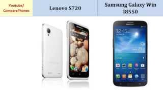 Lenovo S720 Vs Samsung Galaxy Win I8550, Details comparison