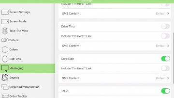 Fresh KDS 2.16 Features - Custom Text Messaging by Order Type
