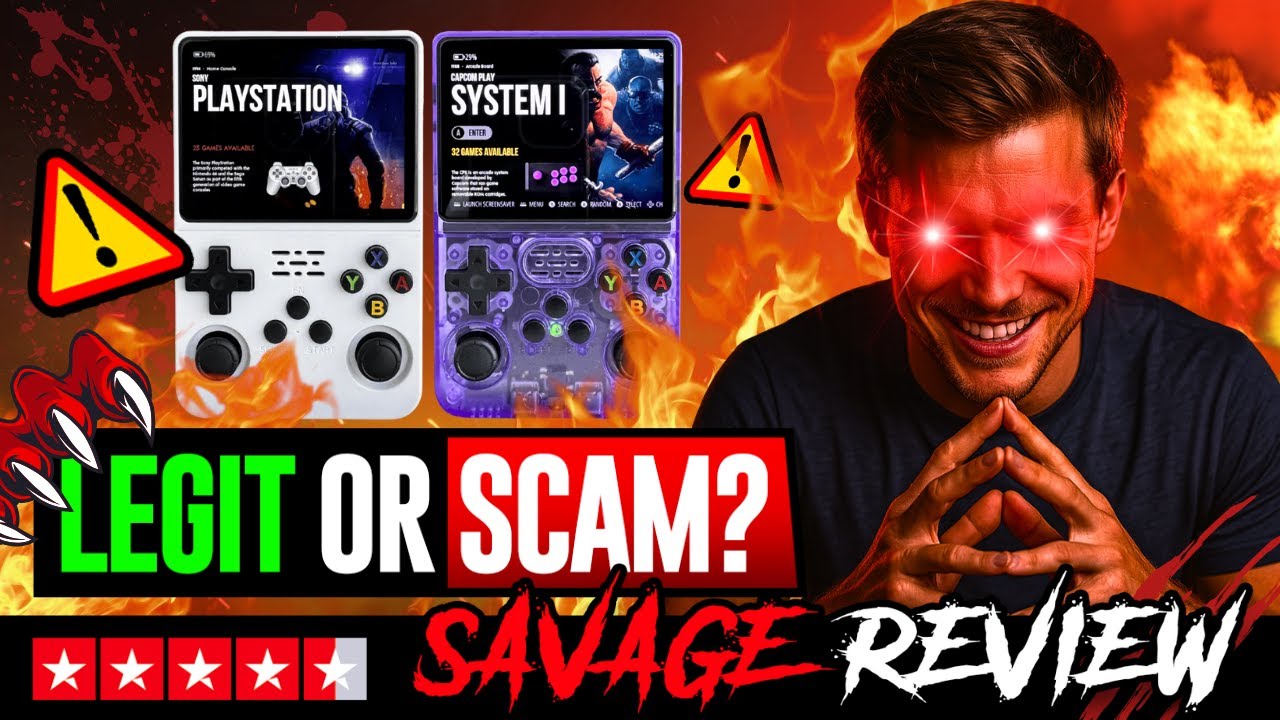 Обзор консоли Gamelab: настоящая ретро-портативная консоль или дешёвый клон? (2026)