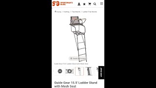 Guide Gear 15.5' tree stand review