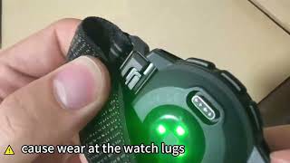 For Garmin Instinct Band Replacement Options Quickfit Vs Spring Bar Comparison