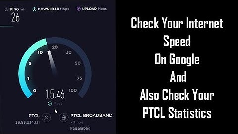How to Test Internet Speed?| PTCL Speed Test kaise kare? (Hindi-Urdu) | BRIGHT SEEKER |