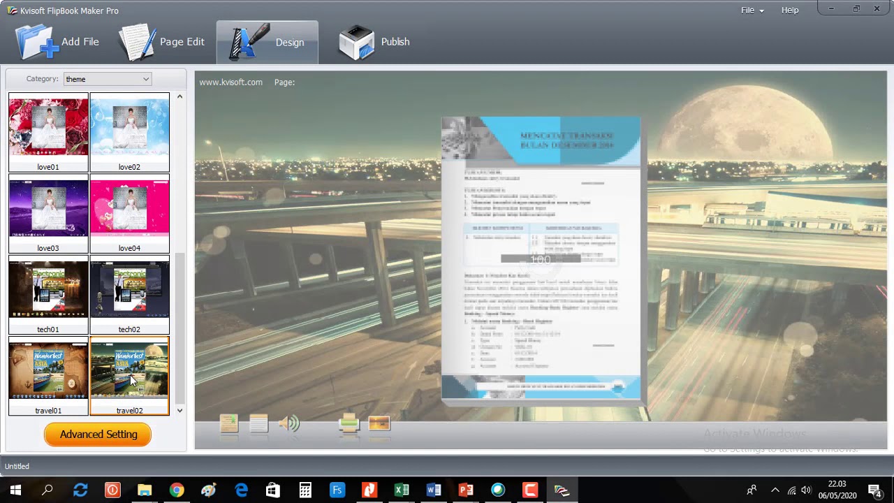 Tutorial Membuat E Book Kvisoft FlipBook Maker Pro 3.5.3