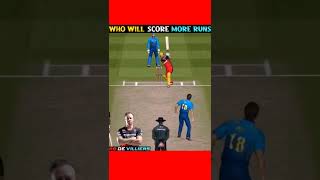 Virat Kohli vs Ab DevillierSE VILLIERS Most Runs Battle! Real Cricket 20 | #Cricketsports #shorts 🔥🔥