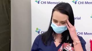 Celebrity Tiffany Dover faints minutes after taking the new COVID-19 vaccine Profile