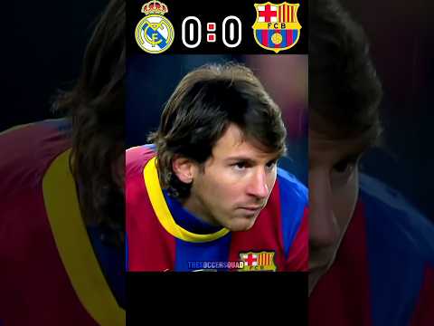 Real Madrid vs Barcelona 🔥👑 |Messi vs Ronaldo| #football #shorts #ronaldo #messi #viral
