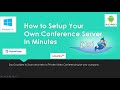 Setup your own secure  Jitsi Video conferencing server in Minutes