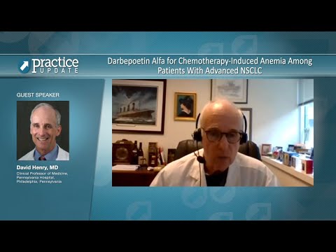 Darbepoetin Alfa for Chemotherapy-Induced Anemia Among Patients With Advanced NSCLC