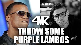 Rich Boy vs. Skrillex &amp; Rick Ross - Throw Some Purple Lamborghinis (M4RTYR Remake)
