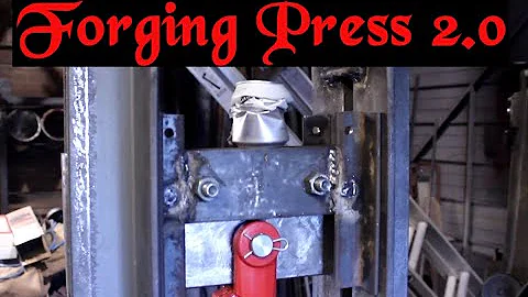 Forging Press 2.0 Build.  16 Ton full hydraulic pr...