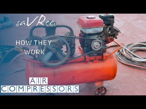 How Air Compressors Work! (Piston