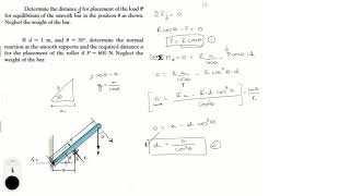 Determine The Distance D For Placement