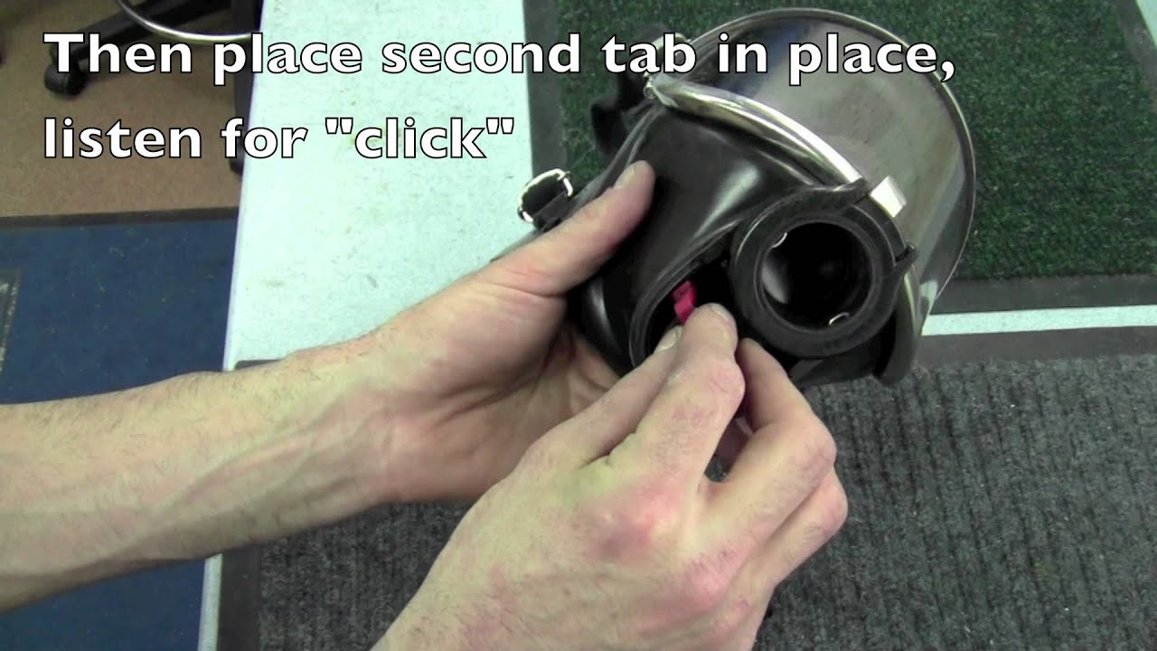 DPFD SCBA mask basic maintenance