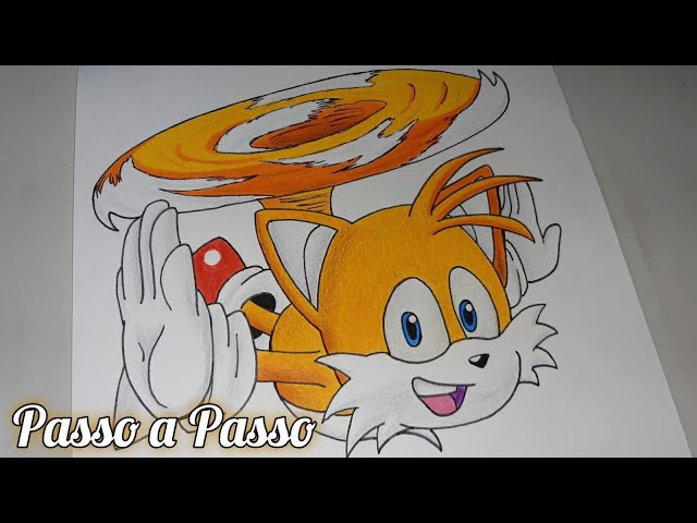 Hoje vamos aprender a desenhar o Tails! Legal né? ✍️ Assista o vídeo c