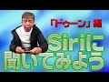 【40ドゥ〜ン画】Siriに聞いてみよう「ドゥーン」編