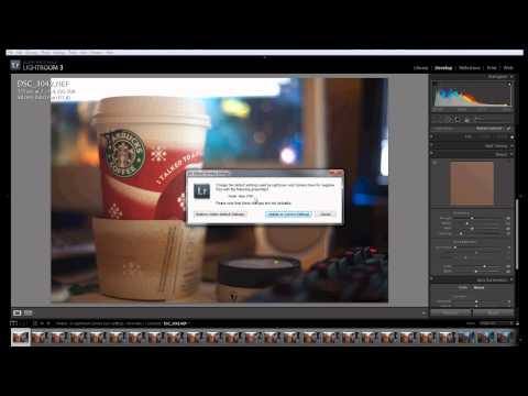 Speed Up Lightroom Workflow with Camera Default Settings