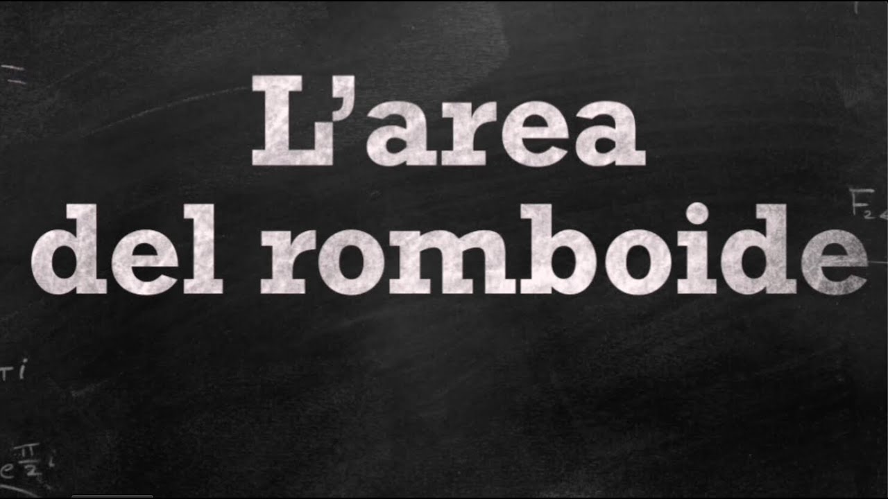 Area del romboide - YouTube