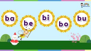 BA BE BI BO BU | Unang Hakbang sa Pagbasa | Filipino Kindergarten BA BE BI BO BU | Unang Hakbang sa Pagbasa | Filipino Kindergarten