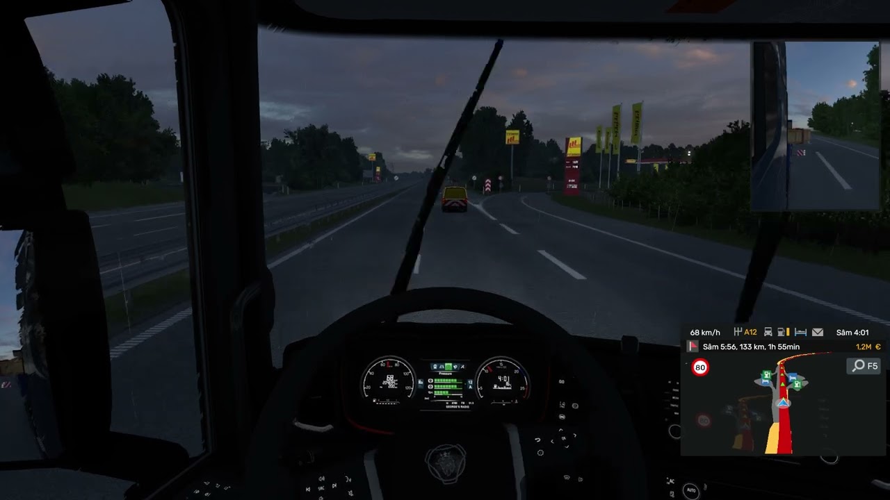 EURO TRACK SIMULATOR 2 MARFA GABARIT DEPASIT  DISPOZITIV HIGH TECH 45 TONE