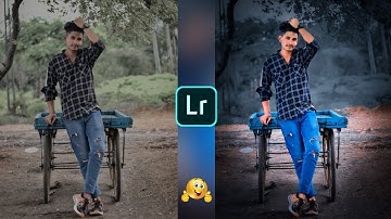 Lightroom dark navy blue effect photo editing tutorial | Lightroom background colour change 🤫