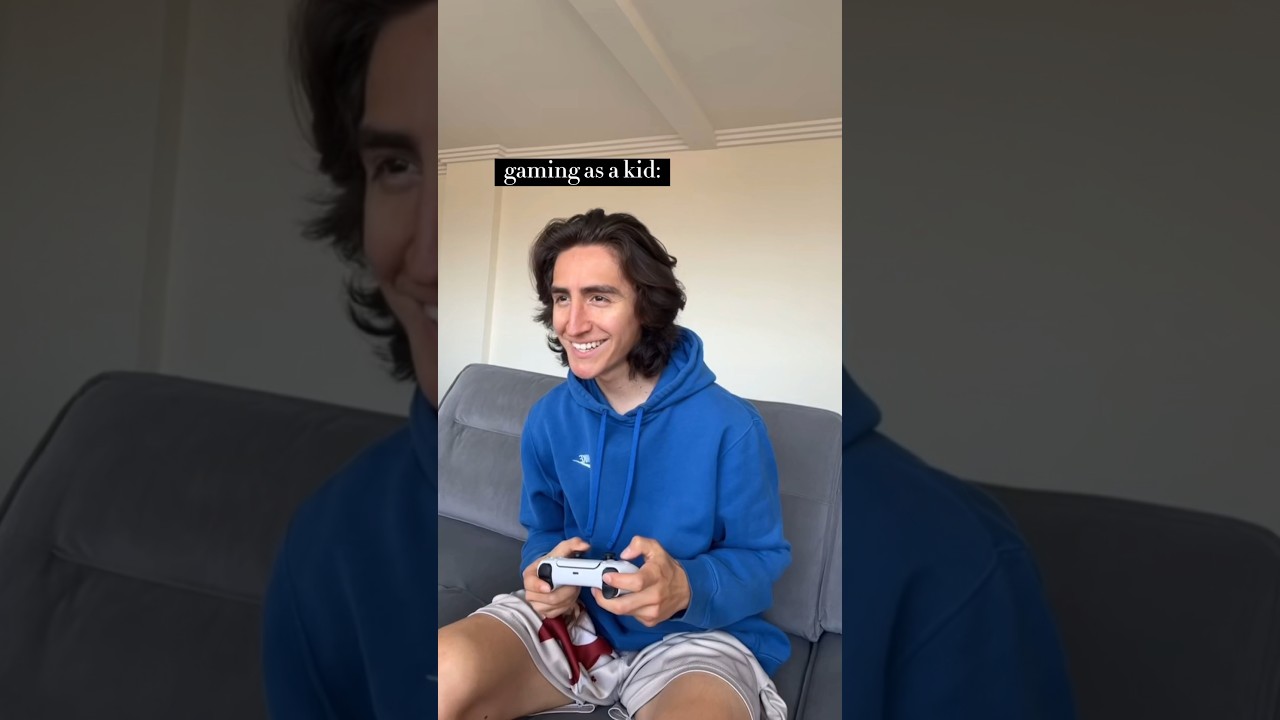 gaming as a kid vs gaming as an adult 