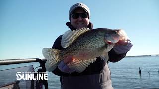 Best lines for crappie fishing. Sunline Braid and Leaders