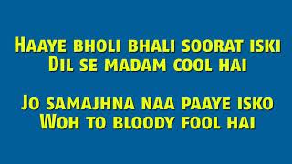 Crazy Lagdi (Lyrics HD) - Motichoor Chaknachoor | Swaroop Khan | Nawazuddin Siddiqui,Athiya Shetty |
