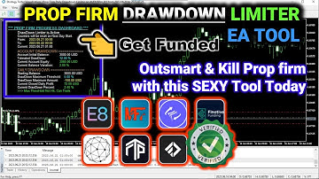 Outsmart Forex Prop Firms With SEXY DrawDown Limiter Tool FREE In MQL5/MT5 - PART 234 #forextrading