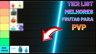 Ox fruits Rank de frutas para PVP: TIERMAKER - iFunny