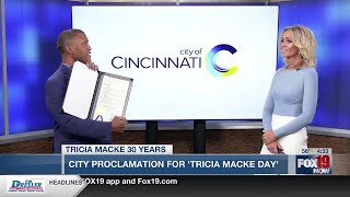 Tricia Macke Day: City honors longtime FOX19 NOW anchor