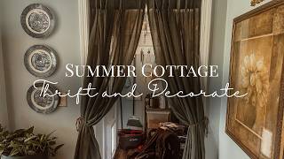 Decorating my 1940s Home with Thrift Finds | SUMMER Cottage Thrifted and Styled