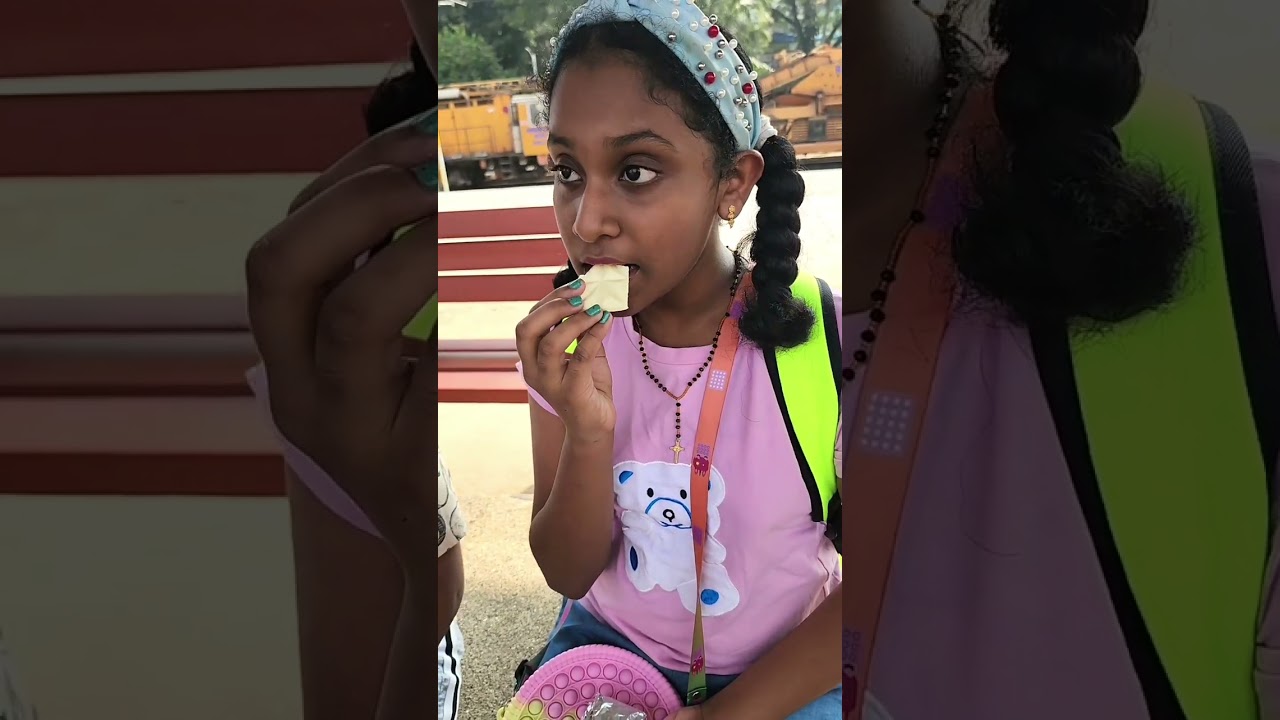 Mini Vlog - What We Eat in a Day While Travelling 😋🍫🍟 Kerala Train Travel 