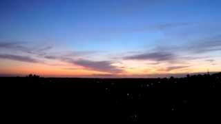 Subtle sunset over Sydney