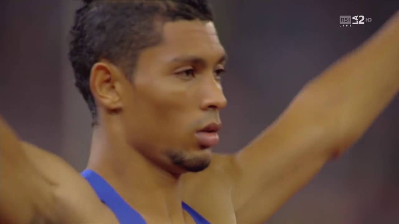 208 LaShawn Merritt wins Men's 400m   IAAF Diamond League in Zurich 2015