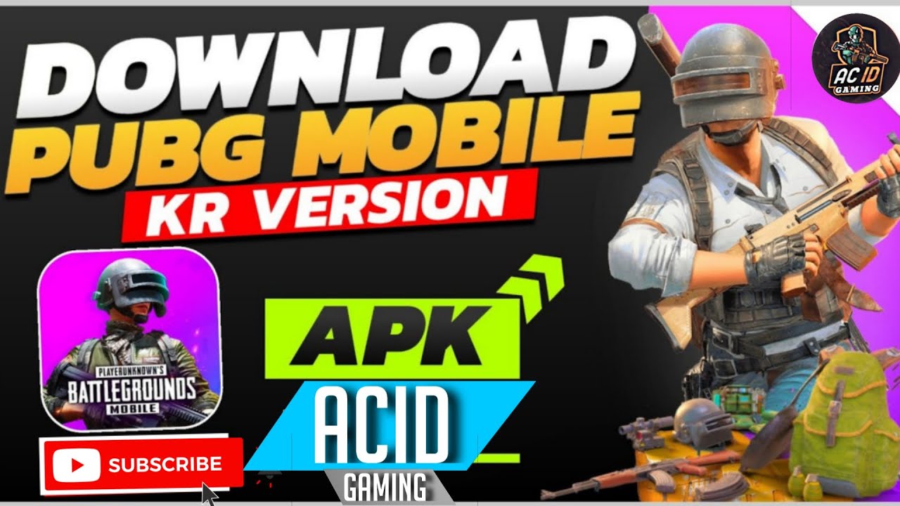 How To Download Pubg Mobile Kr Version Pubg Mobile Kr Pubgmobilekr Tap Tap Apk Link In Desc Youtube